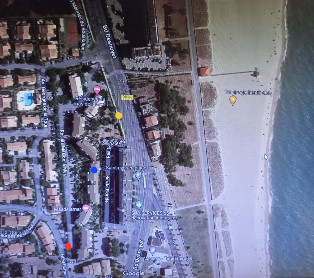 Appartement SAINT CYPRIEN Plage Résidence Les Mas de la Mer Esterno foto
